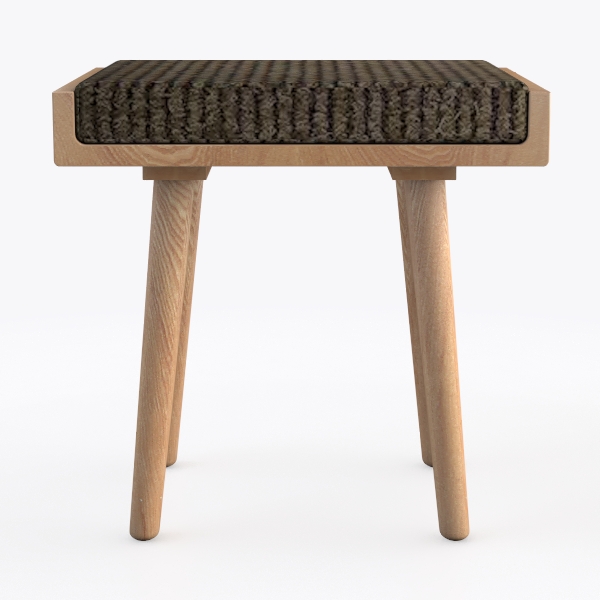 Scrivania TONSTAD, 75x60 cm, impiallacciato rovere tinto marrone