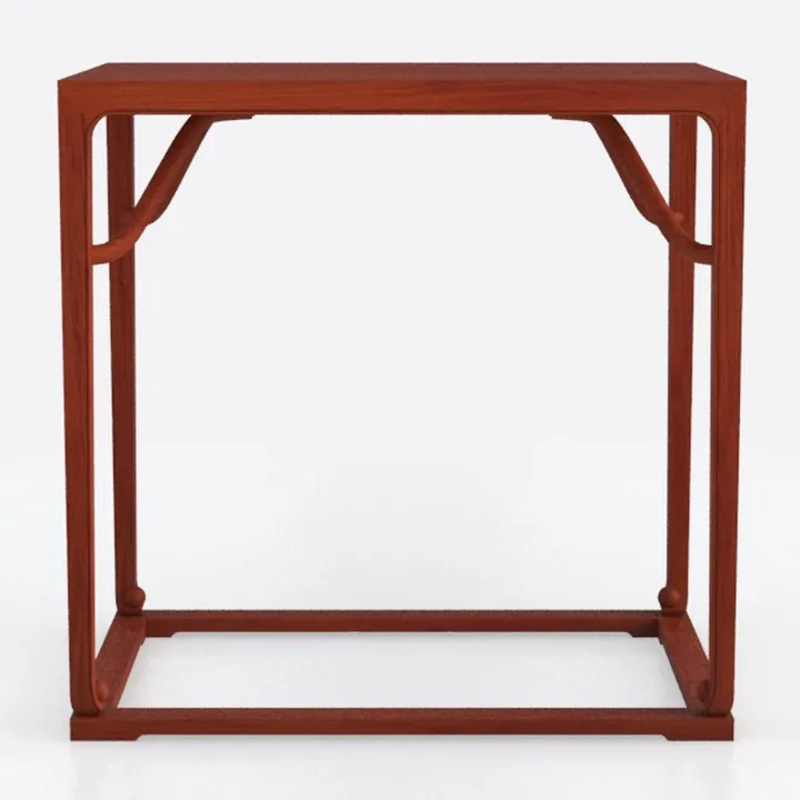Square Ming Multi End Table