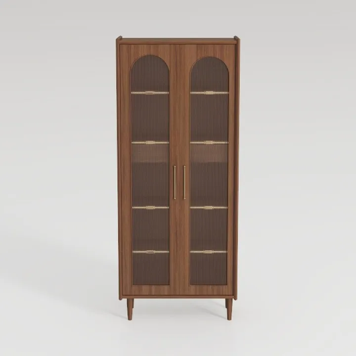 Tribesigns 70.8-Inch Tall Bookshelf, Rustic Cube
