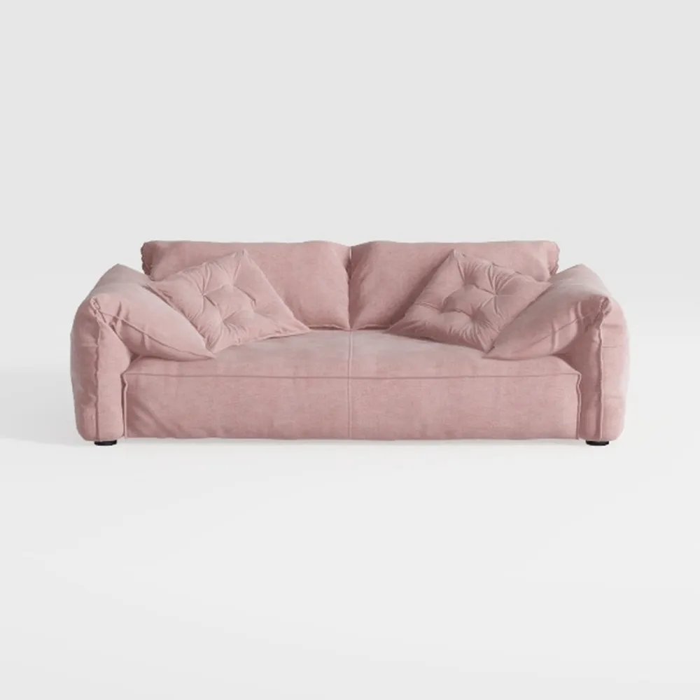 Modern 112" L Shaped Sectional Sofa Cloud Couch