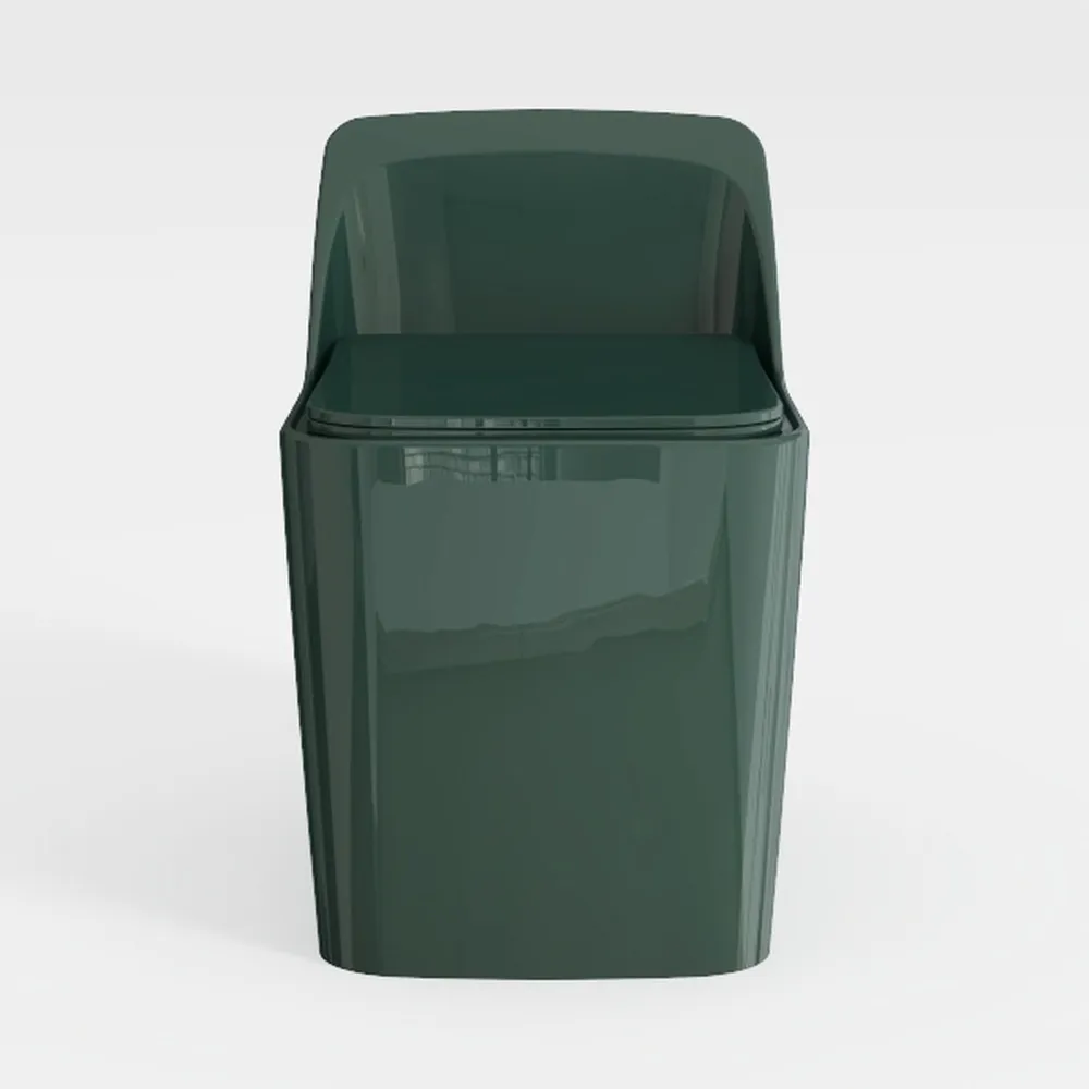 SUPERFLO One Piece Toilet with Egg Toilet Bowl