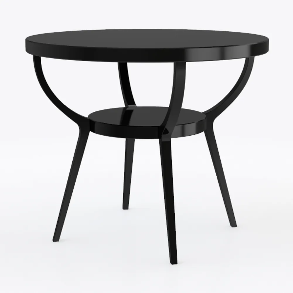 VICLLAX 53" Outdoor Round Patio Table for Lawn