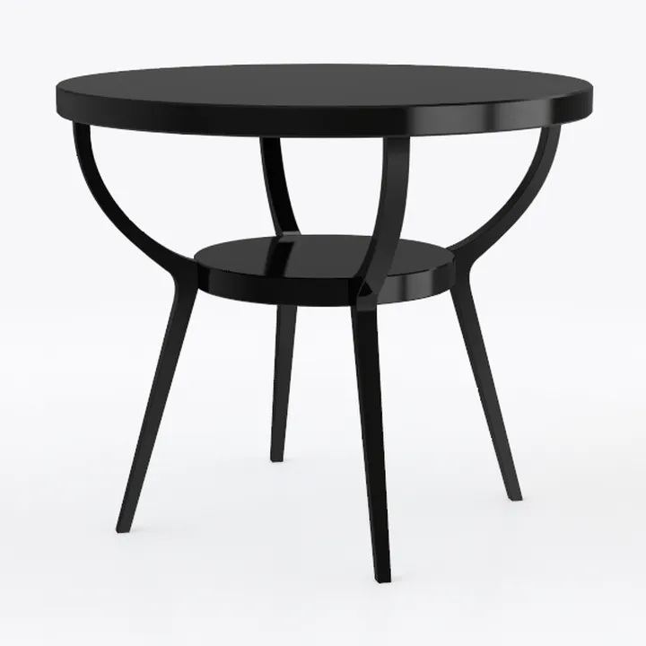 VICLLAX 53" Outdoor Round Patio Table for Lawn