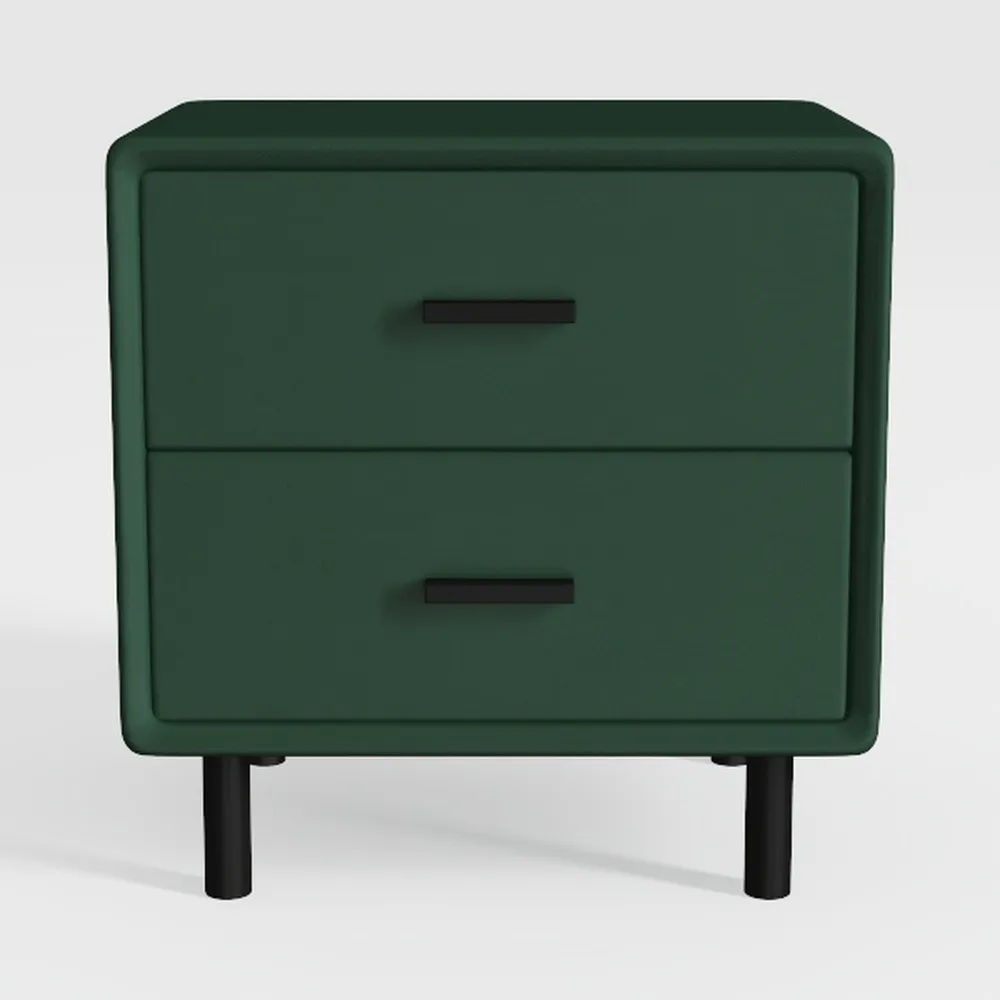 Ettington Carved Bamboo 2-drawer Nightstand by