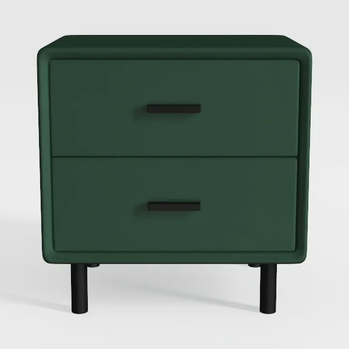 Ettington Carved Bamboo 2-drawer Nightstand by