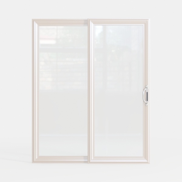 Sliding Closet Door, 48&#39;&#39;(Double 25&quot;) x 80&quot;