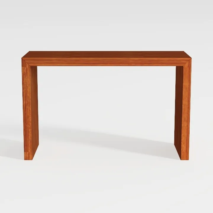 HAPPYGRILL 2 Pack Hardwood Side Table, Square