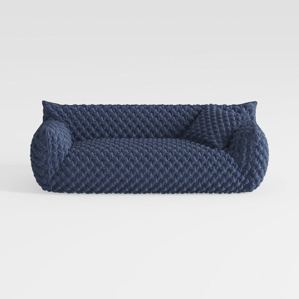 Cloud Sectional Couch with L-Shape Chaise, Modern