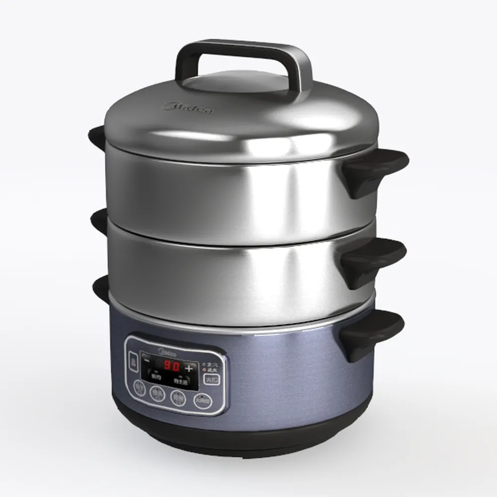 Secura 2 Stainless Steel Food Steamer 8.5 Qt