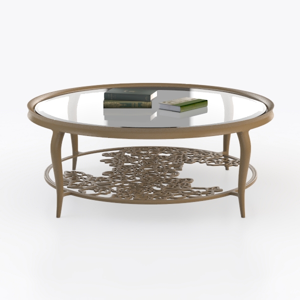 coffee table_ORANGE_Round_133