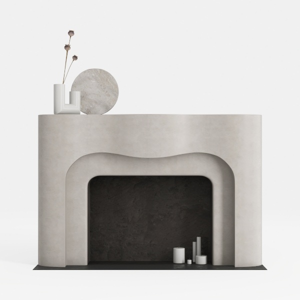 decorative fireplace-Creamy Home