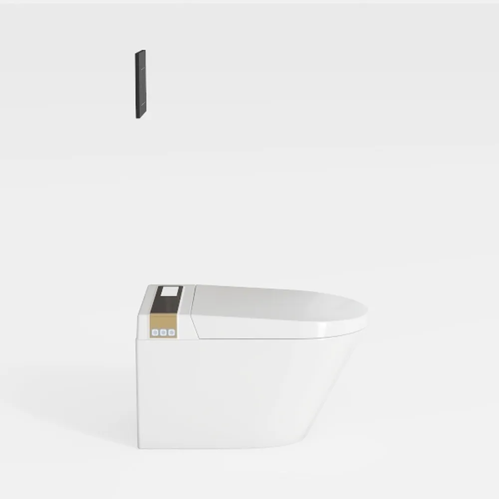 Swiss Madison Ivy Wall-Hung Toilet Bundle 0.8/1.6 