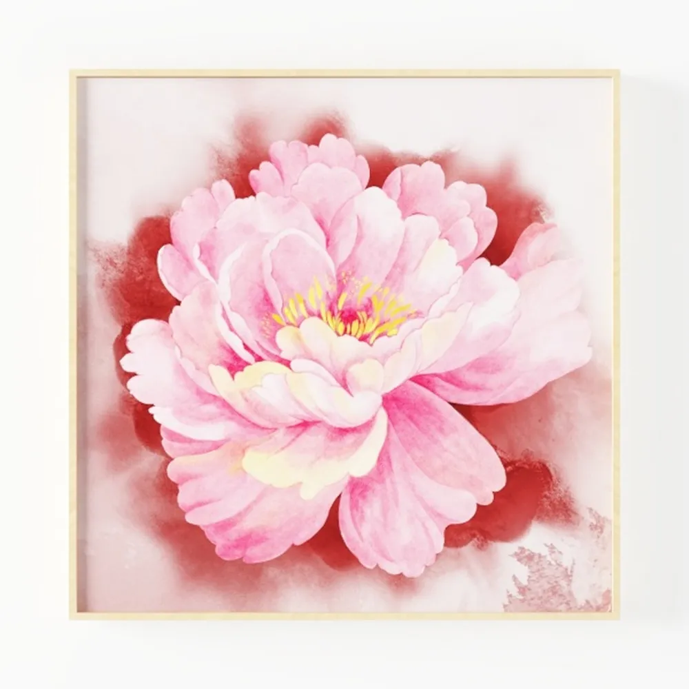 Wexford Home Botanical Poppy Gallery Wrapped