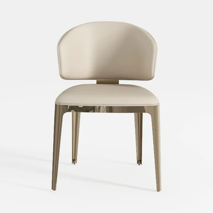 Upholstered Dining Chairs Set of 2,Mid Century