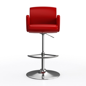 Yaheetech Bar Stools Set of 2, PU Leather