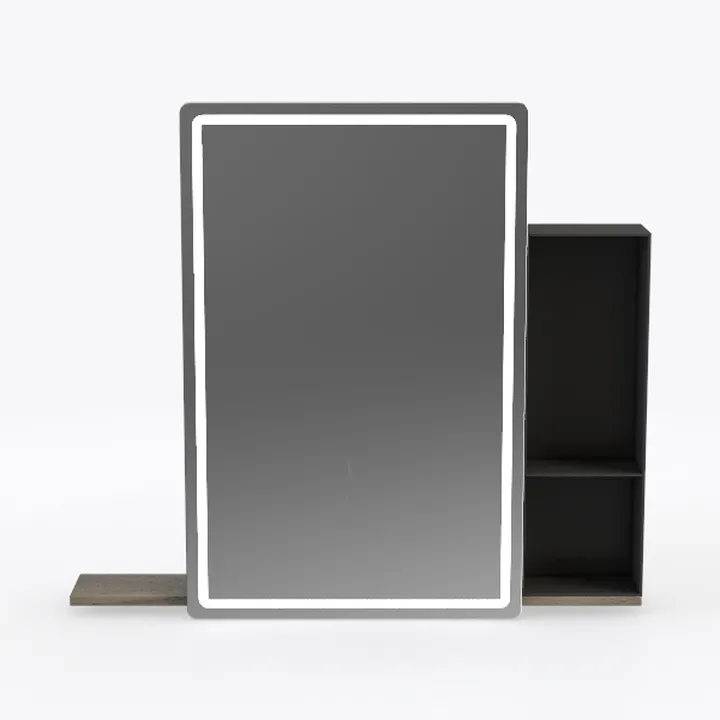 LOAAO 24X32 LED Bathroom Mirror with Lights, Anti