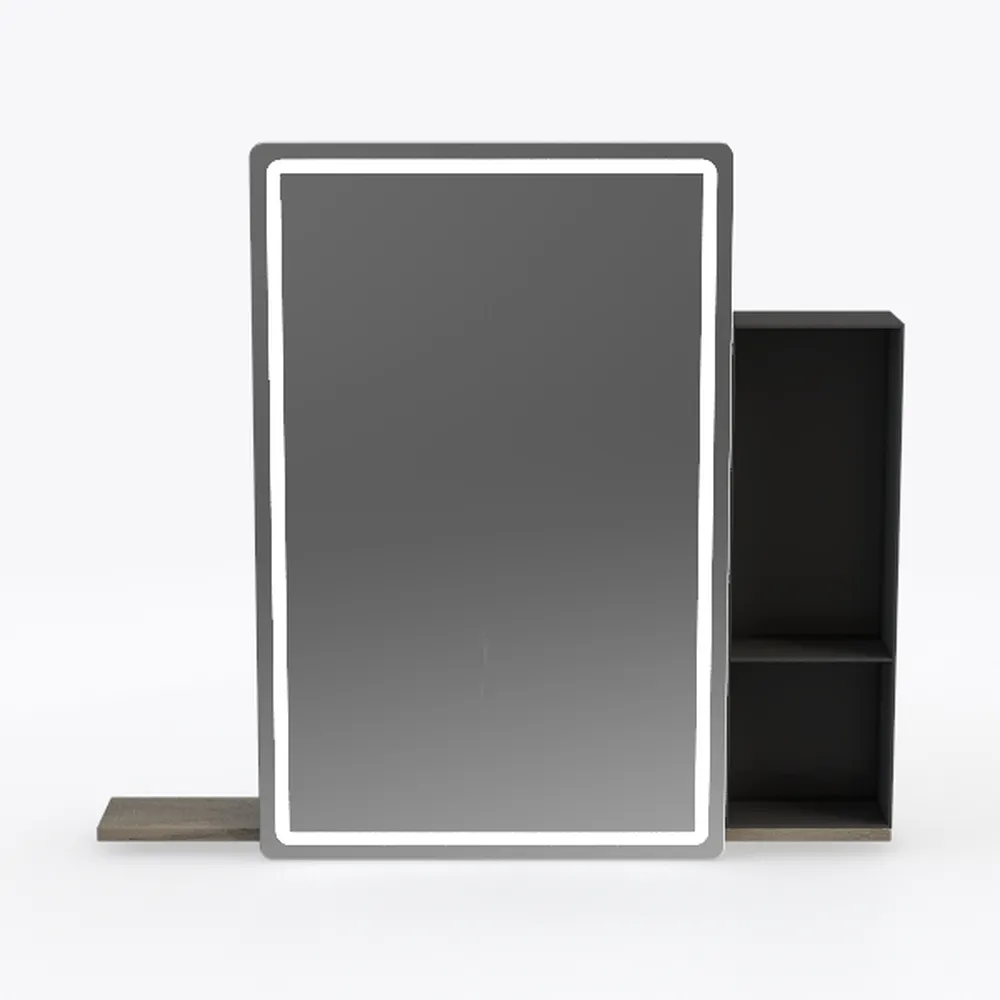 LOAAO 24X32 LED Bathroom Mirror with Lights, Anti