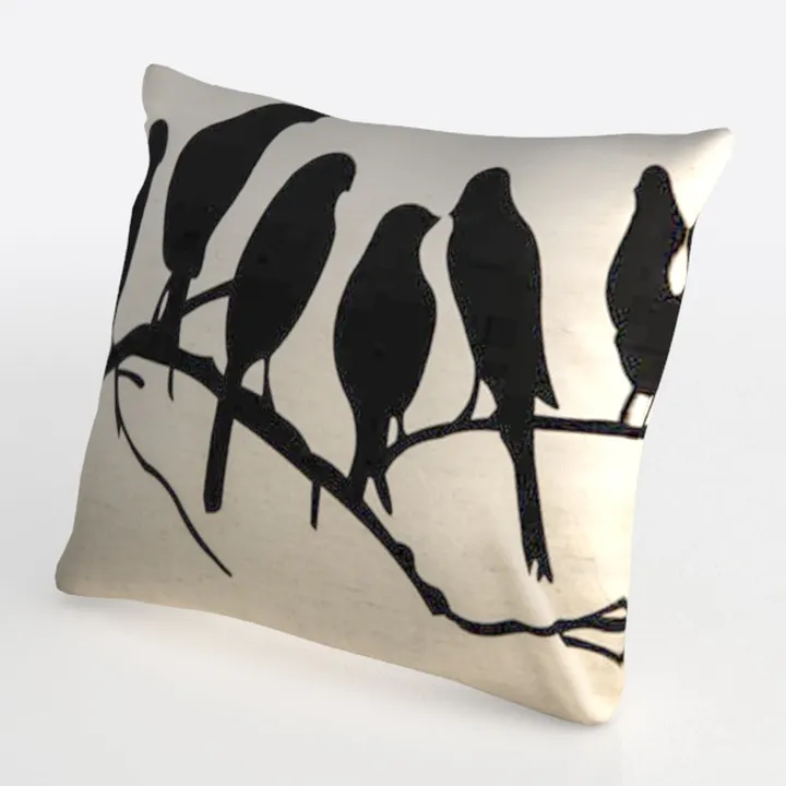 SILYHEART Outdoor Throw Pillow Cover 18"x18"