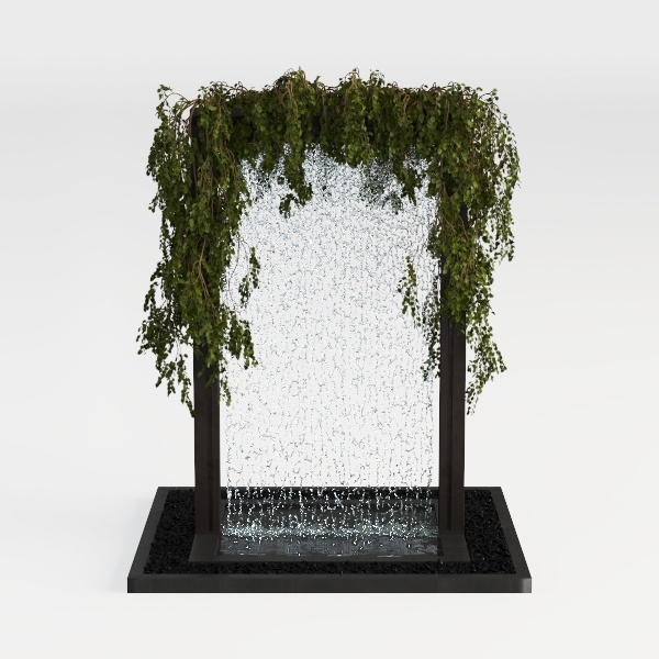 vine water curtain-Escape to Nature