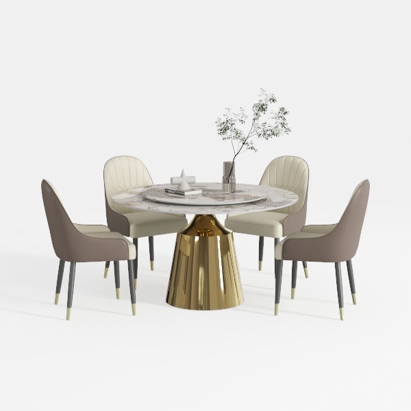 TBJEN Single Luxury Sofa Chair Set, Leather Uphols