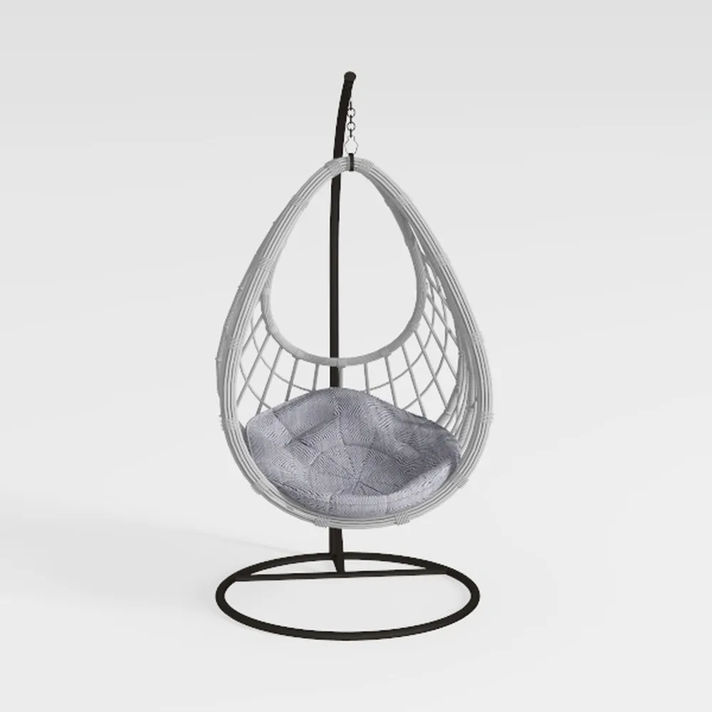 YITAHOME Outdoor Rocking Egg Chair with Cushioned