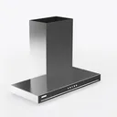 Tiesay Island Range Hood 36 Inch, 700 CFM kitchen Left 45 Degree View