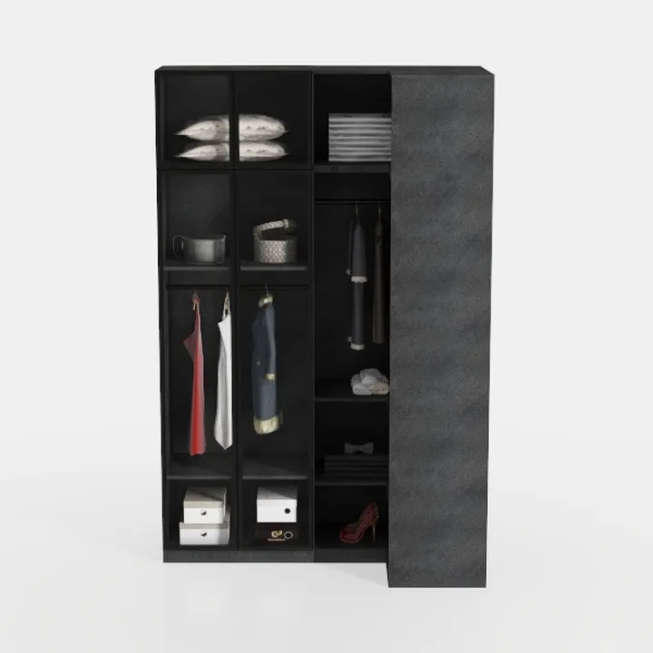 Vabches Bookcase with Corner Bookshelf, Bookcase