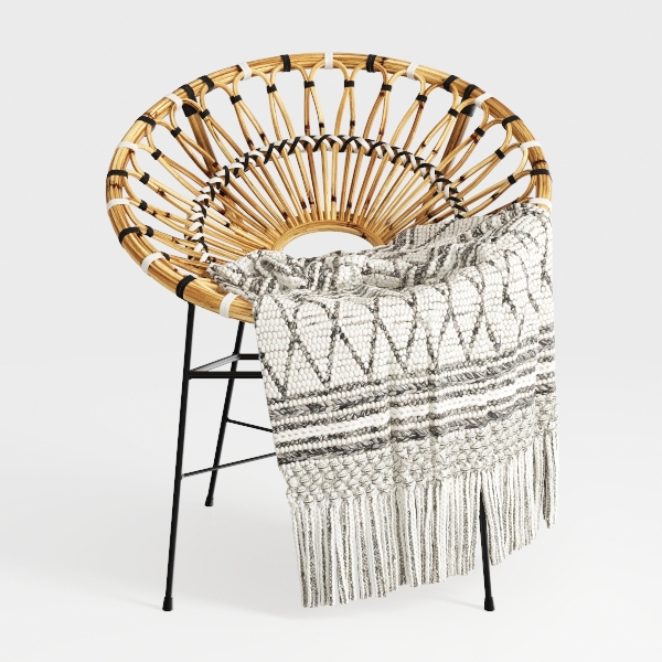 cuero Handmade Leather Butterfly Chair Living