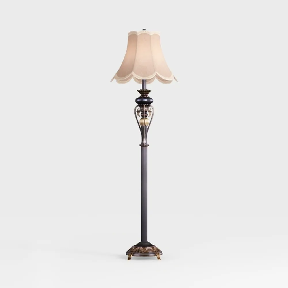 VONLUCE Rustic Desk Lamp Black Adjustable,