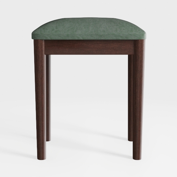 Modern Vintage Oak K/D Mission Bench for Vanity