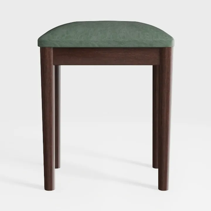 Modern Vintage Oak K/D Mission Bench for Vanity