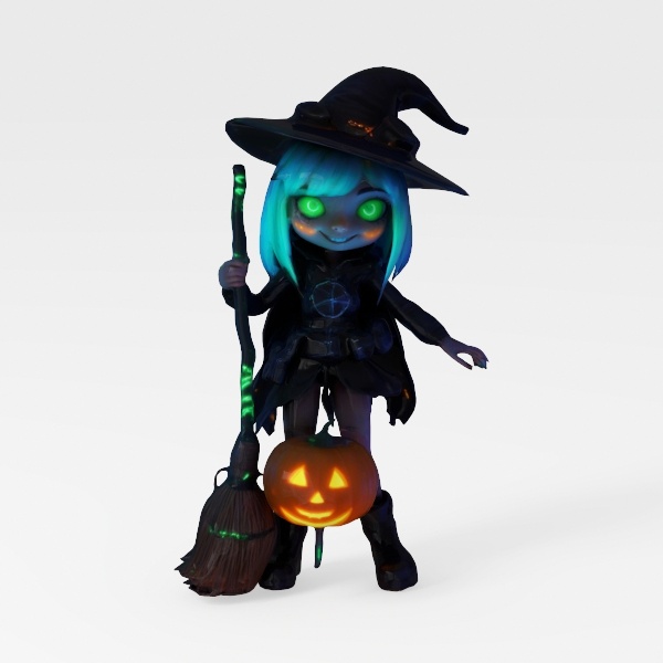 witch doll-Halloween