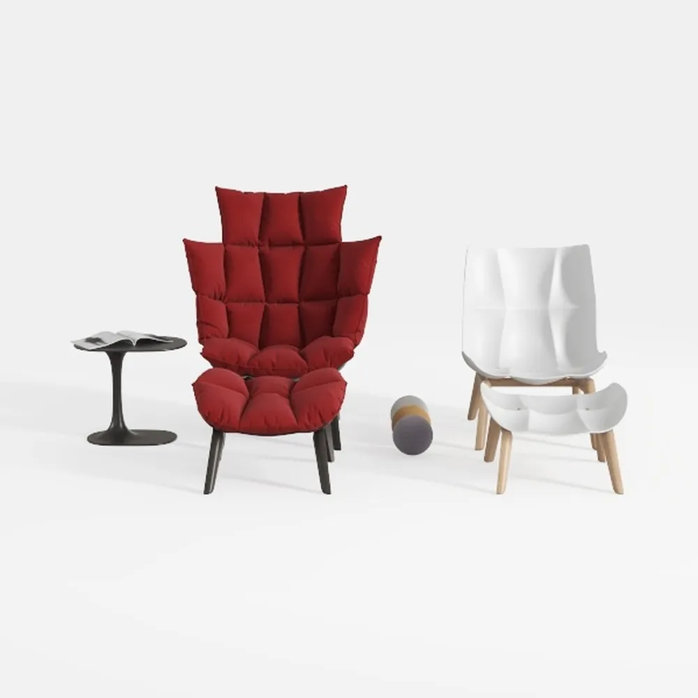 YANYO Lightweight Stools Home Office Chair, Reclin