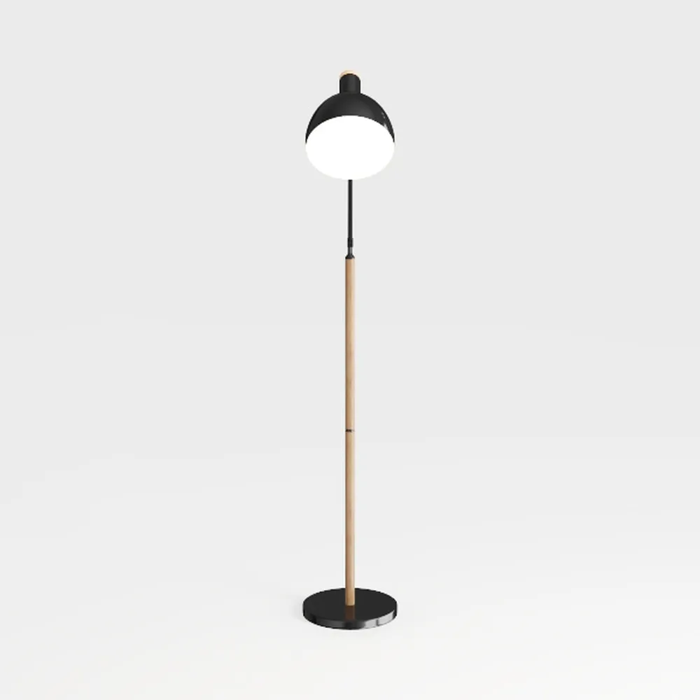 Mid Century Gold Globe Table Lamp Modern U-Shape