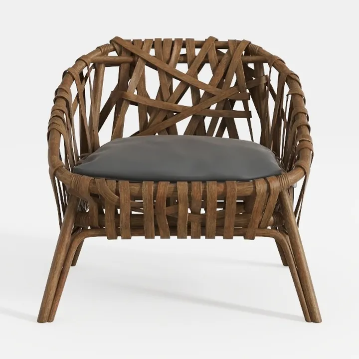SAFAVIEH Home Collection Nita Natural Wicker Club 