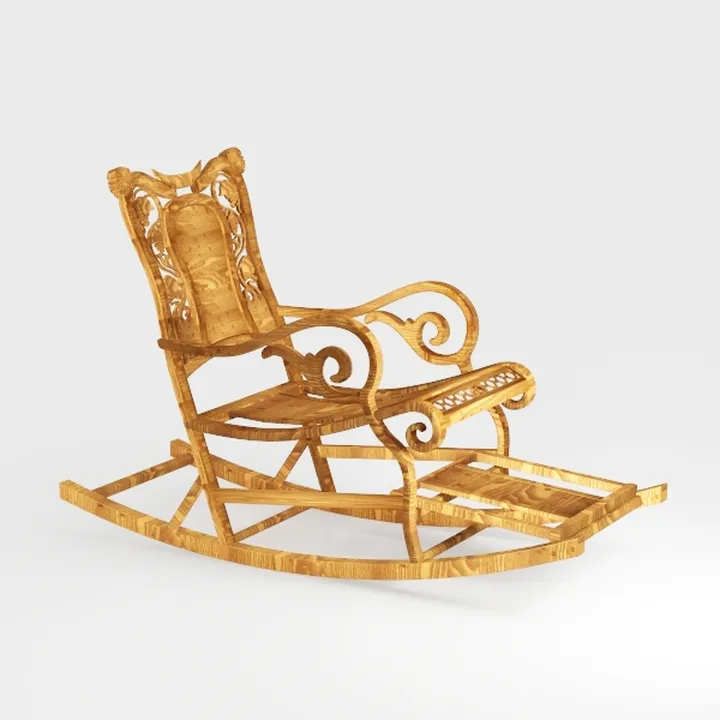 Wicker Rocking Chair, Creative Love Shape Sun Loun