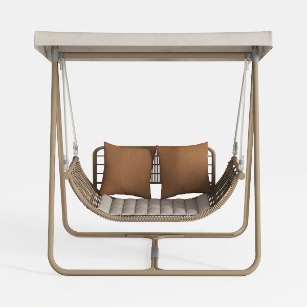 Outdoor Garden Garden Rocking Chair Herringbone Te
