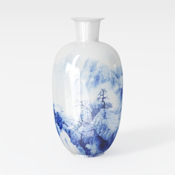 Deco 79 Glass Abstract Decorative Vase Textured