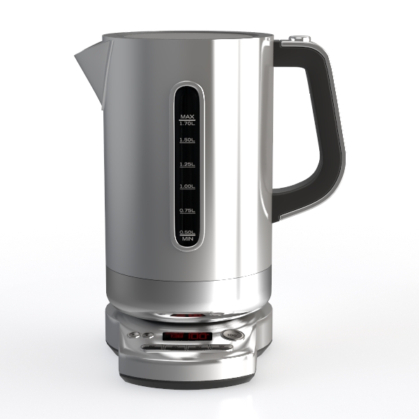Electric Kettle Stainless Steel, 1.7L 1500W Quick