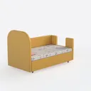 SOFTSEA Twin Size Daybed with Storage Drawers, Uph Right 45 Degree View