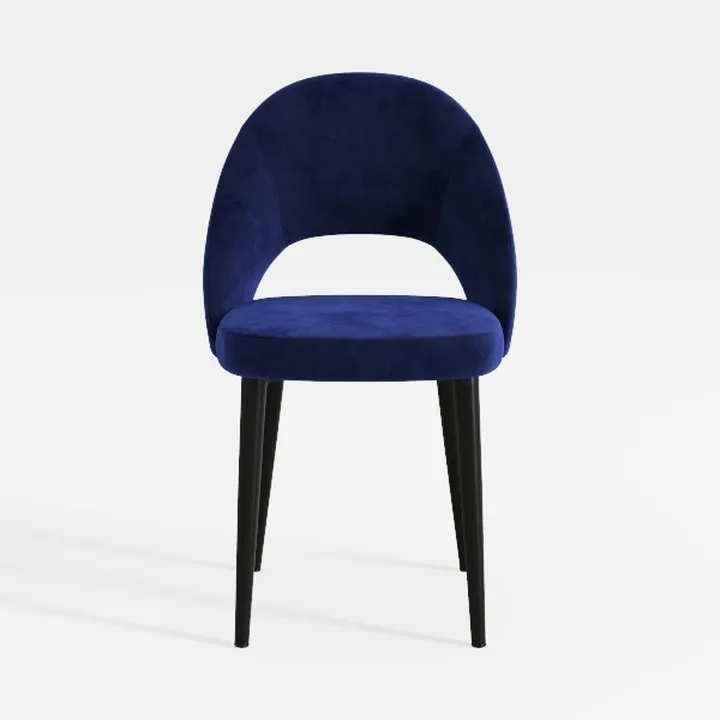 Rowill Boucle Dining Chairs Set of 4, Morden