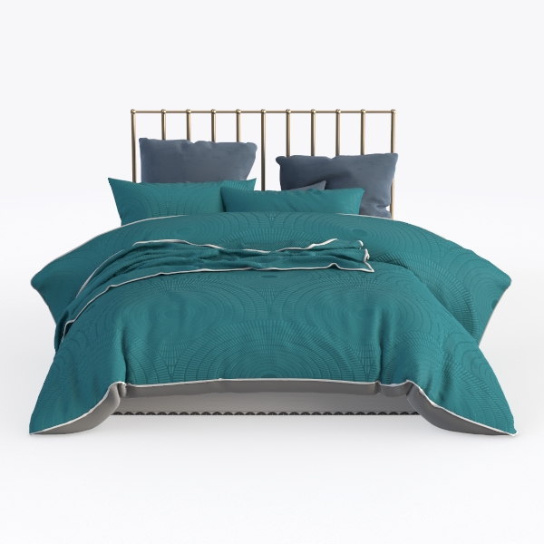 double bed_BLUE_122