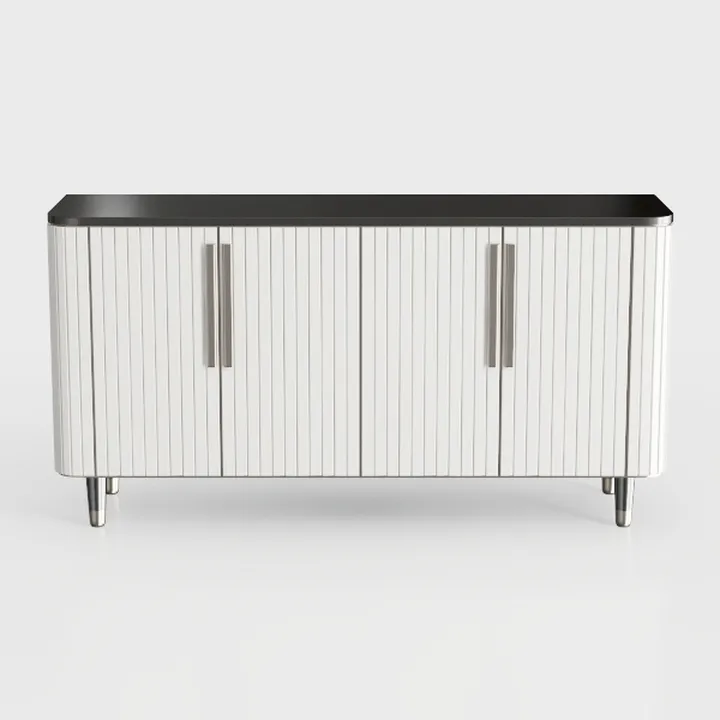 Mid-Century Modern Sideboard Buffet Cabinet with