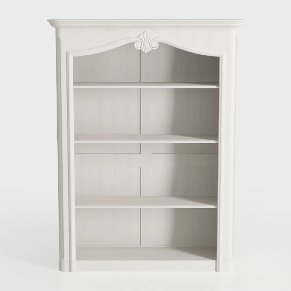 Atlin Designs 60" Wood Bookcase, Tall Bookshelf