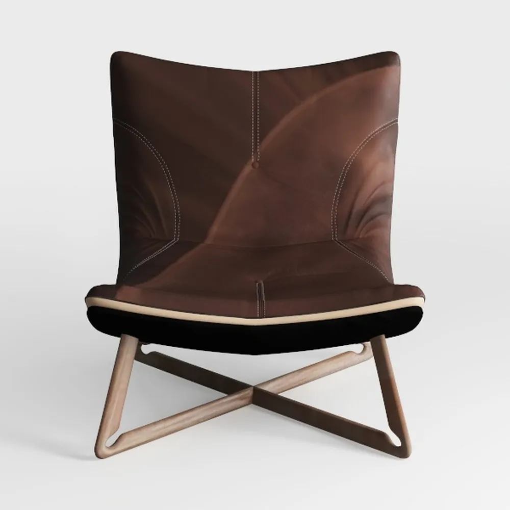 PARRYS LEATHER WORLD Buffalo Leather Butterfly Cha