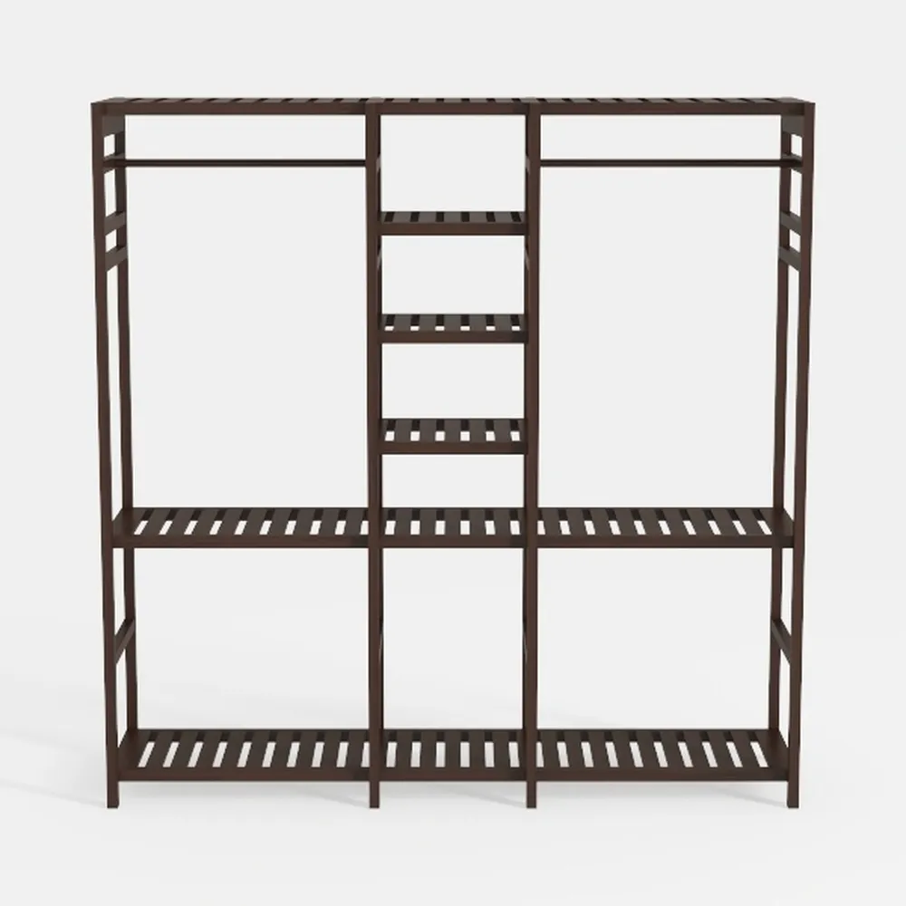 Shintenchi Industrial Bookcase,71.6” Triple 4