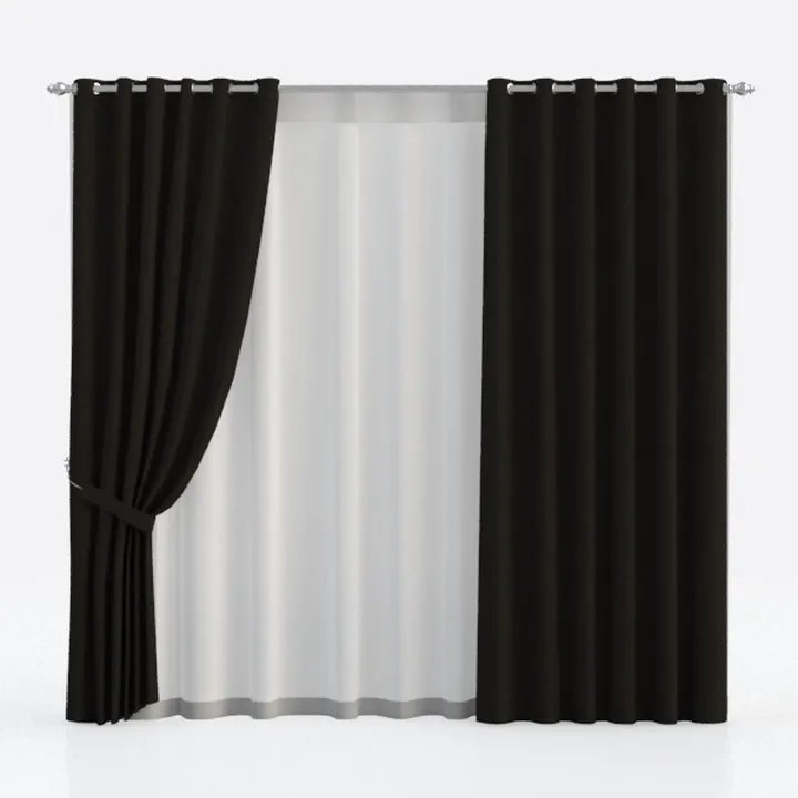 Joydeco Blackout Room Divider Curtains for Sliding