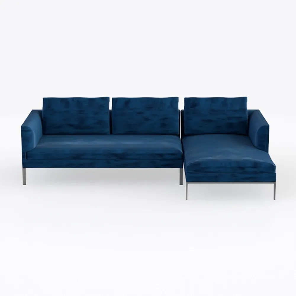 122” Modular Sectional Sofa, Oversized U-Shaped Co