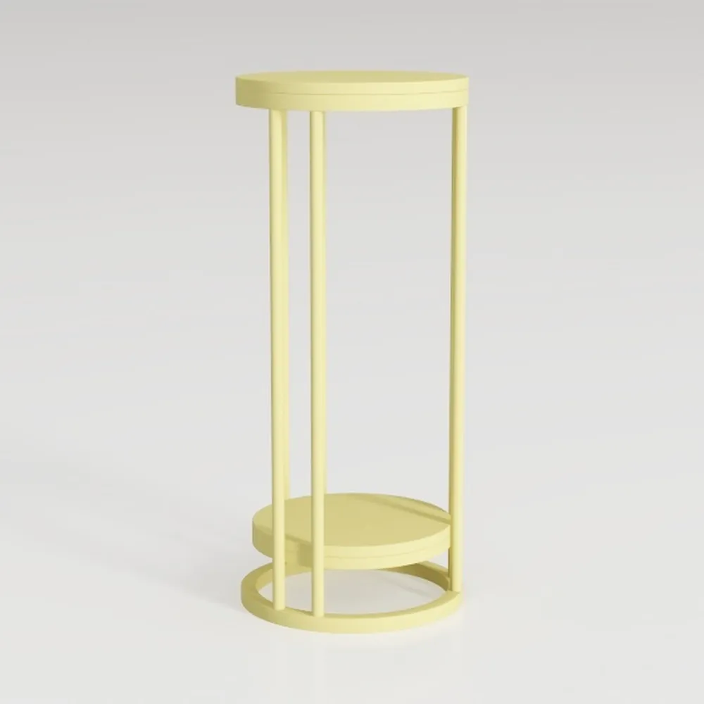 Easy Paws C Shaped End Table,Small Side Table for