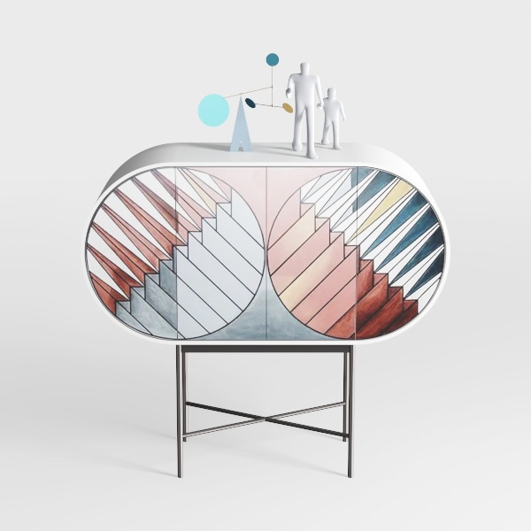 side cabinet-Colorful Mood